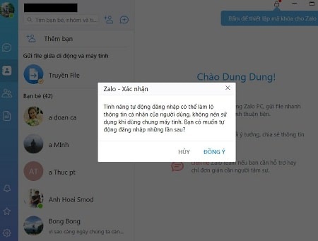 Bấm vào Đăng Nhập trên điện thoại là hoàn tất.
