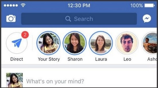 Cách xem story của người khác trên Facebook khi không phải bạn bè