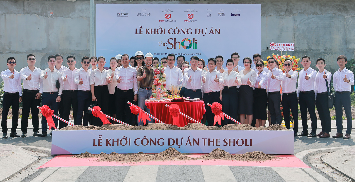 Lễ khởi công dự án nhà phố The Sholi Bình Tân