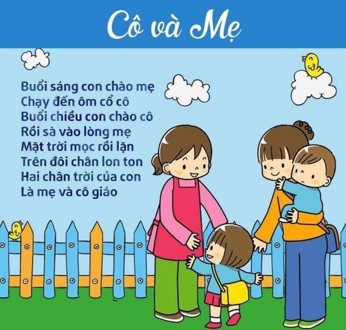 Lời thơ sâu lắng cô và mẹ