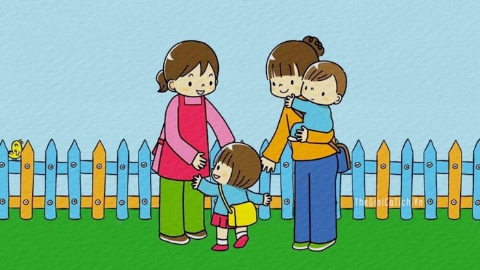 Ảnh đẹp mẹ và cô
