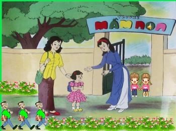 Hình ảnh thơ hay cô và mẹ