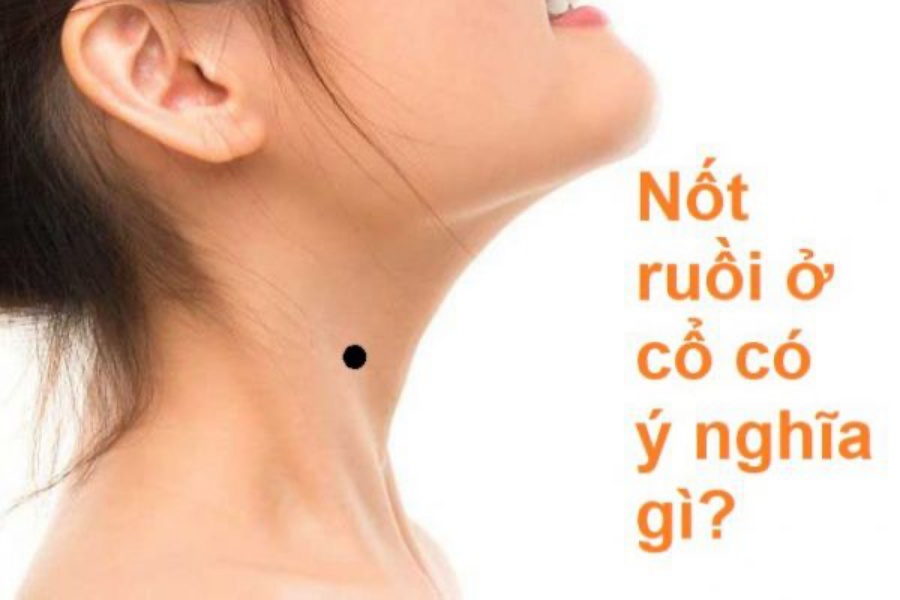 GameNhanh.Com - Xem tướng nốt ruồi ở hõm cổ trái, phải của Nam & Nữ chính xác 2