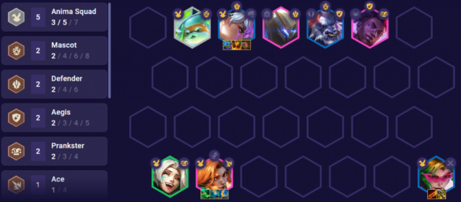 Đội hình Miss Fortune Siêu Thú 2.0