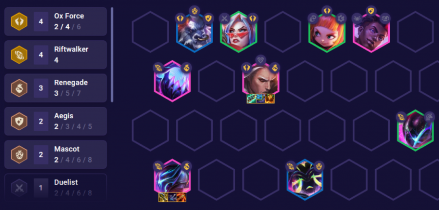 Đội hình Jhin Lữ Khách Hư Không