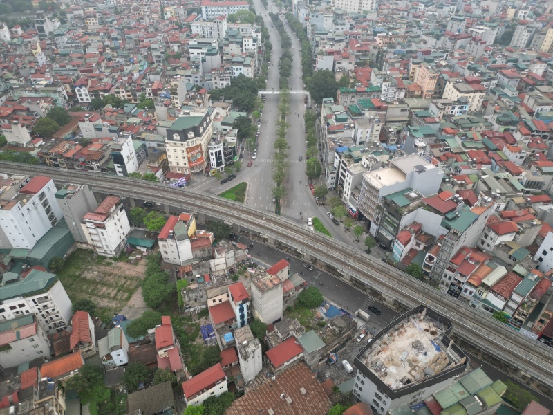 Dự án Vành đai 2,5 đoạn nút giao Cầu Giấy - Nguyễn Văn Huyên.