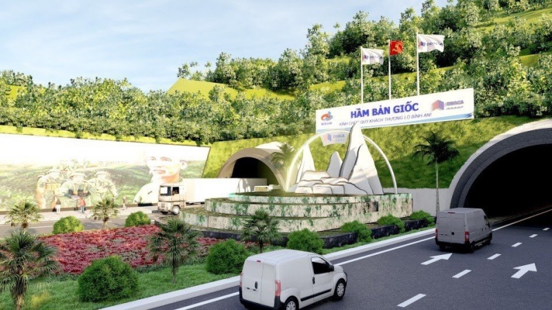 Hình 3D phối cảnh dự án Đồng Đăng - Trà Lĩnh.