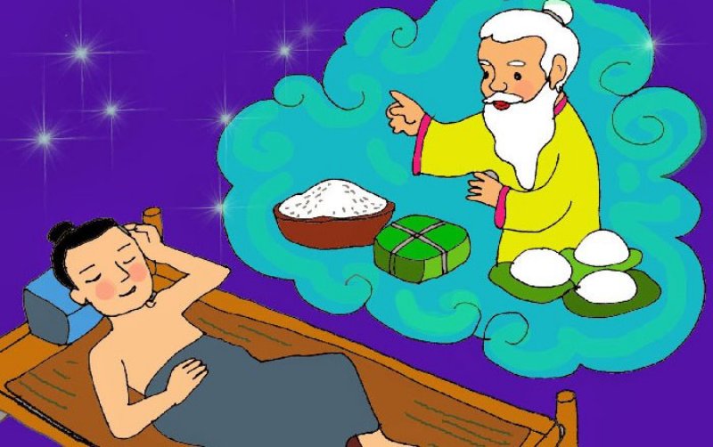 Nguồn gốc của bánh chưng, bánh giầy