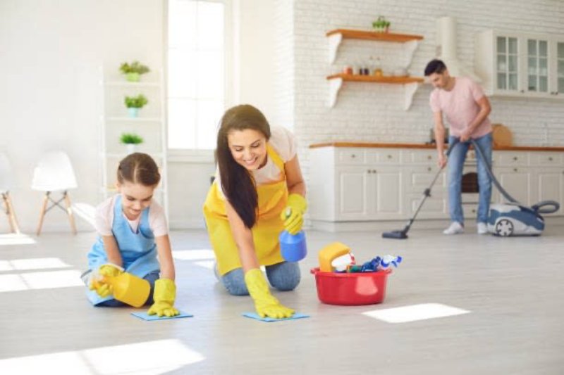 Duy trì không gian nhà ở trong tình trạng thanh tịnh và sạch sẽ