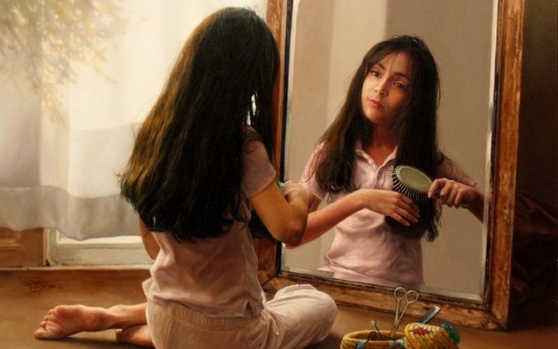 Kiêng soi gương đêm giao thừa