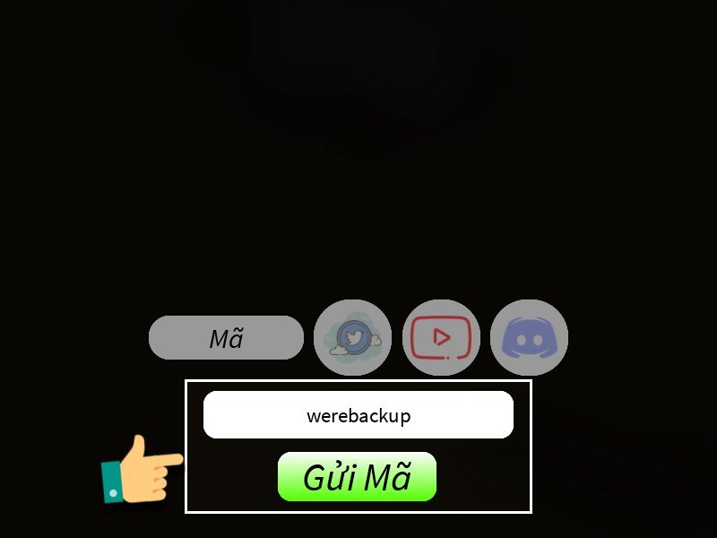 Nhập mã code và ấn Gửi mã để nhận quà là hoàn tất.