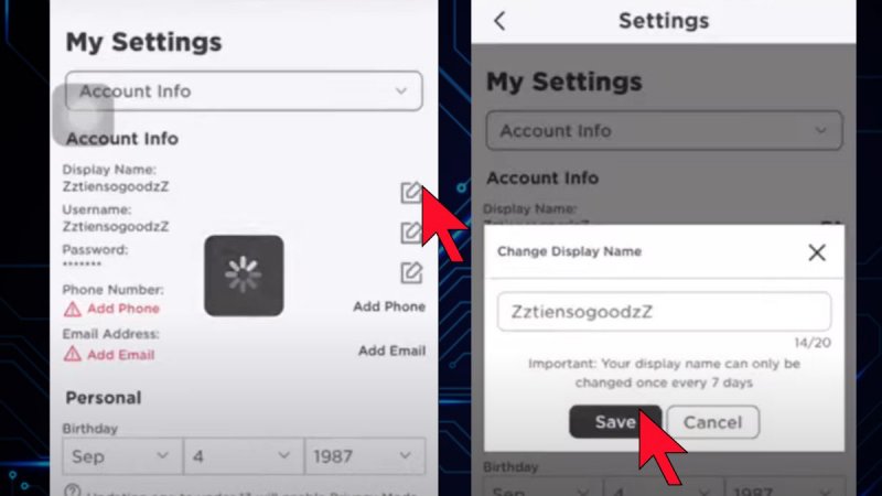 Nhập tên người dùng -> Click chọn nút Save là hoàn thành.