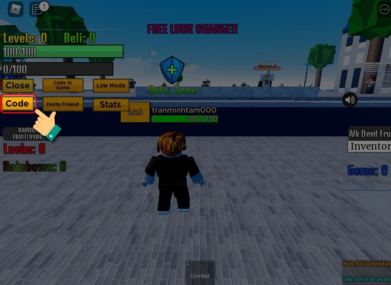 Click vào Code.