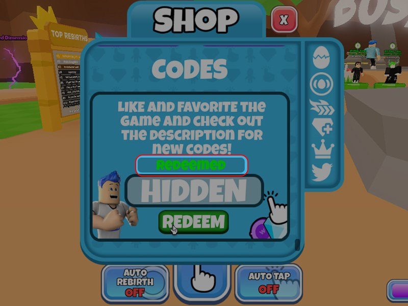 Khi nhận được thông báo Redeemed, là bạn nhập code thành công.