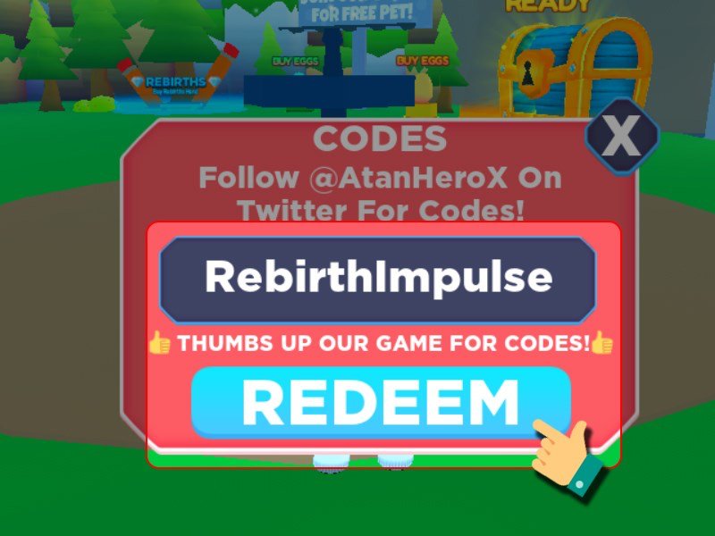 Nhập code và chọn vào Redeem là hoàn thành.