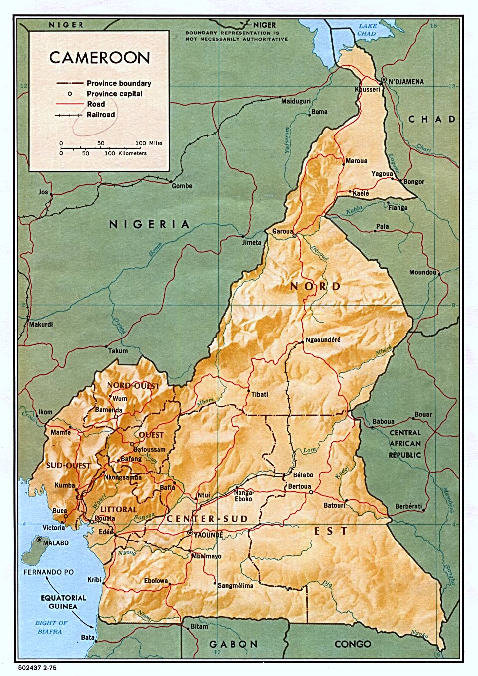 B N T N C Cameroon Cameroon Map Ph Ng To 2025 21093702 5 Ban Do Nuoc Cameroon