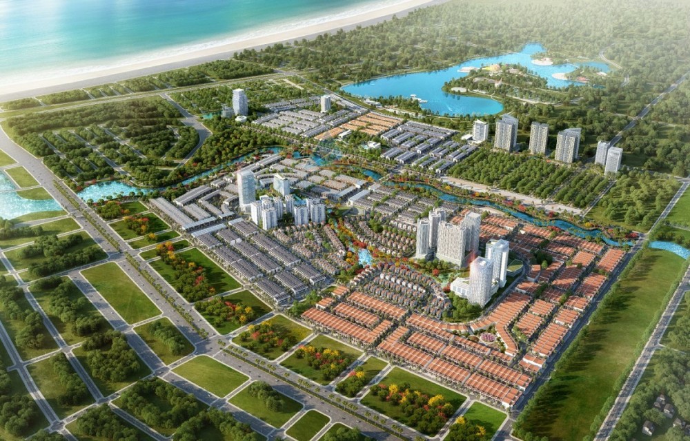 Phối cảnh dự án khu đô thị Smart City Quảng Nam
