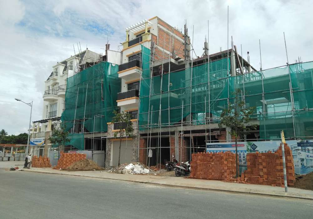 Ảnh thực tế nhà phố Mỹ Tho Riverside