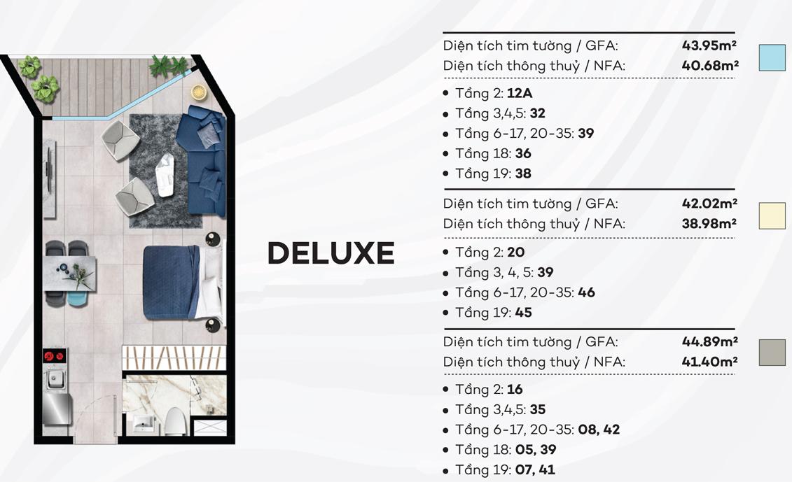 Thiết kế căn hộ The Sóng