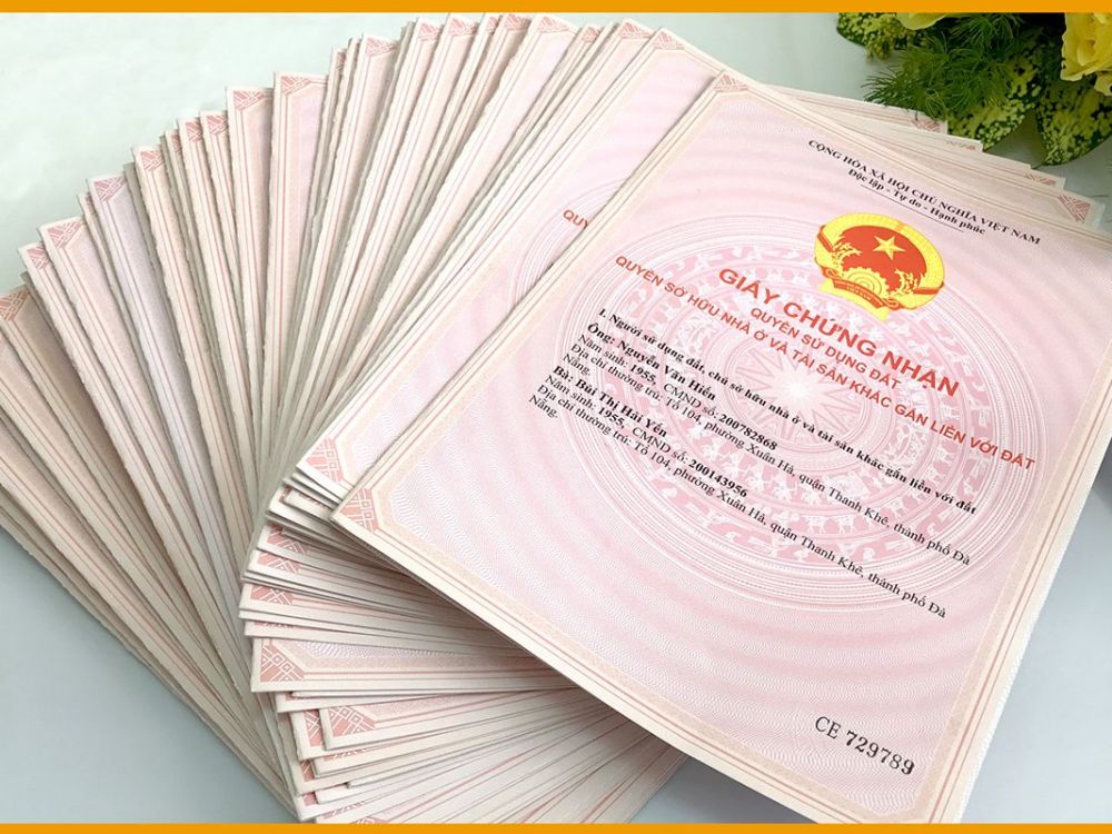 Sổ đỏ dự án Century Châu Pha Bà Rịa