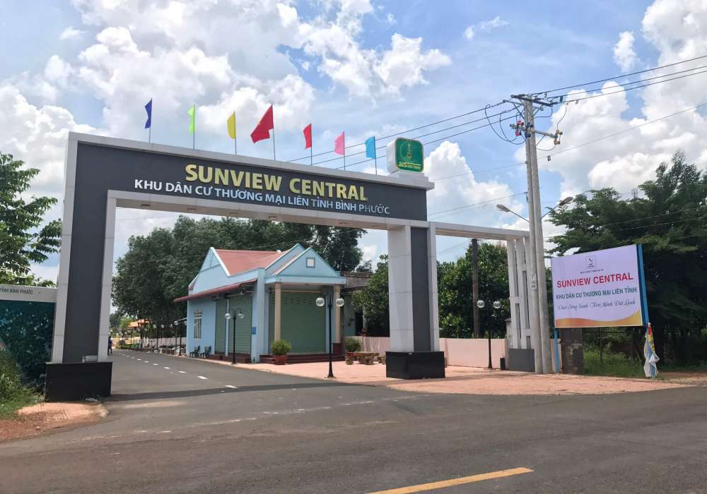 Công chính dự án Sunview Central Bình Phước