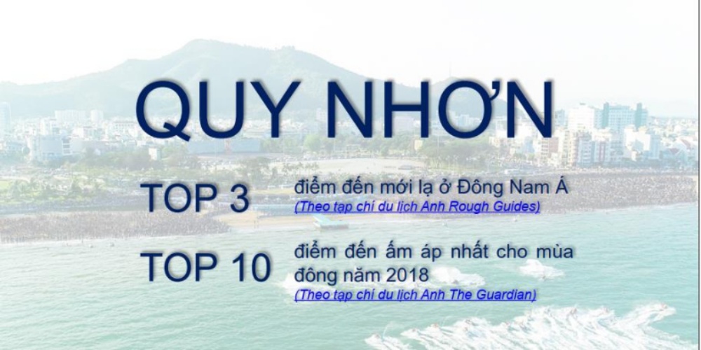 Giải thưởng Bình Định được công nhận