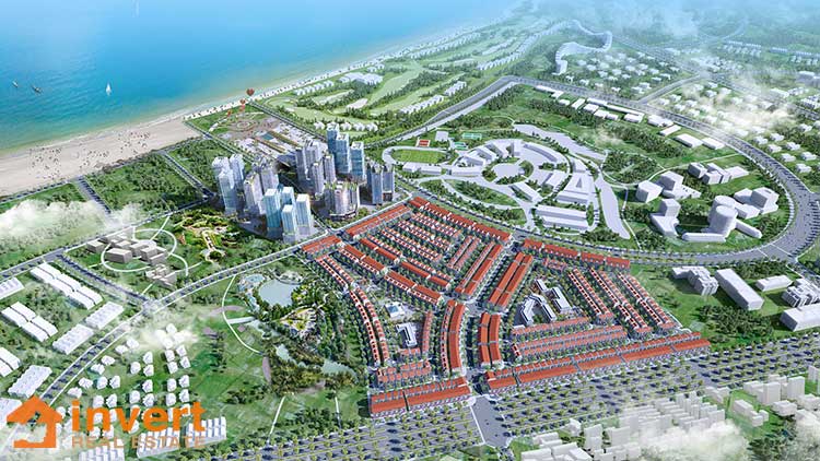 Phối cảnh tổng quan dự án Nhơn Hội - New City.