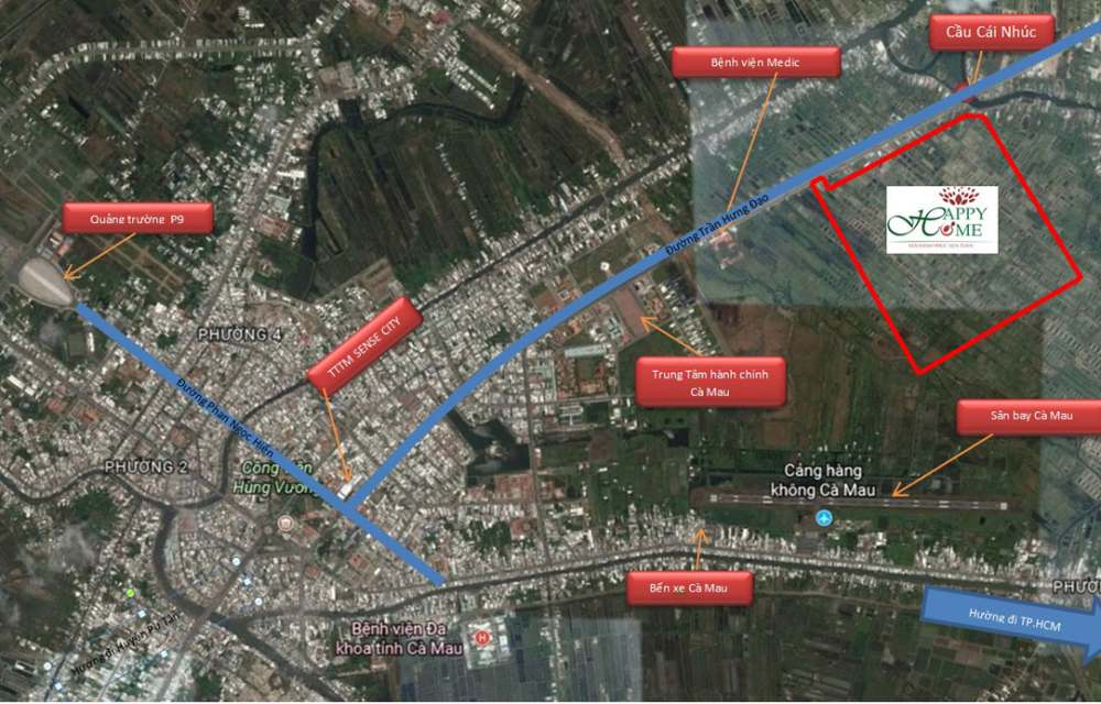 Tiện ích Happy Home Cà Mau