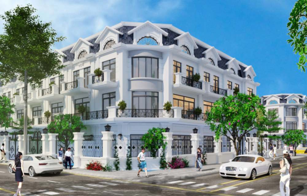 Phối cảnh Shop House Happy Home Cà Mau