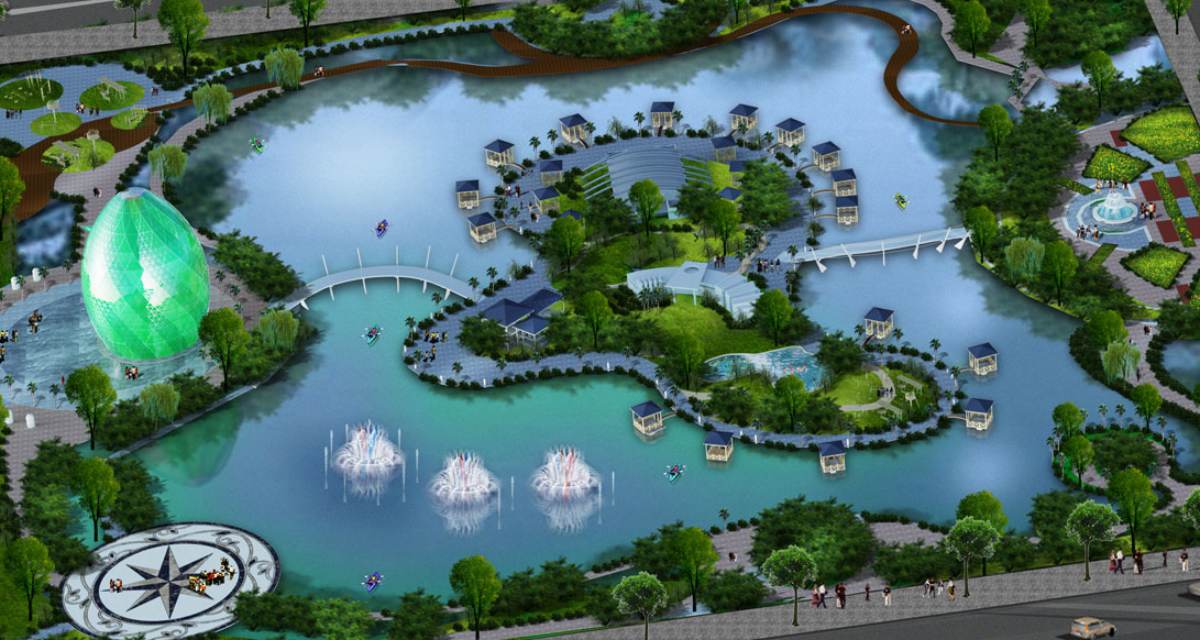 Công viên dự án Happy Home Cà Mau