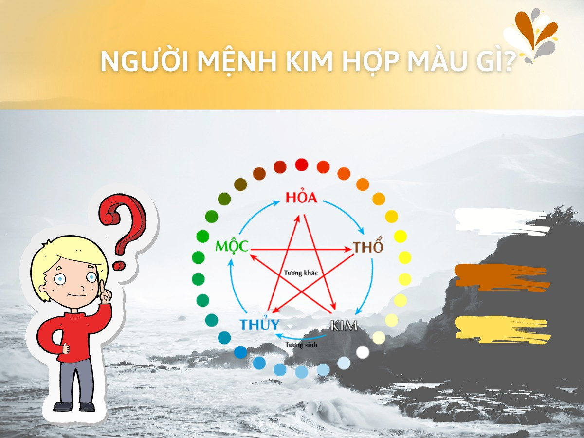 Mệnh Kim hợp màu gì? Kỵ màu gì? Mệnh Kim hợp mệnh gì?