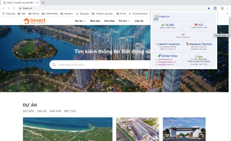 Tháng 02/2020 Rank của Invert giờ là 415 ở Việt Nam 75k ở Thế giới