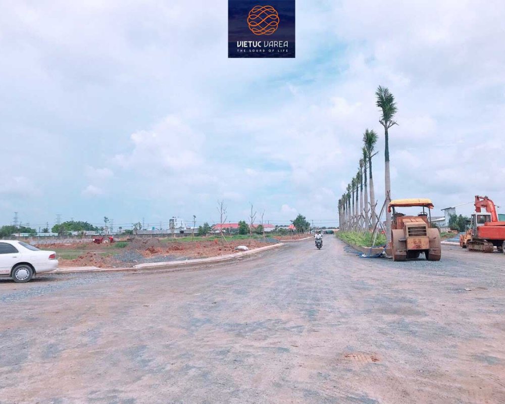 Tiến độ xây dựng dự án đất nền VietUc Varea Long An 