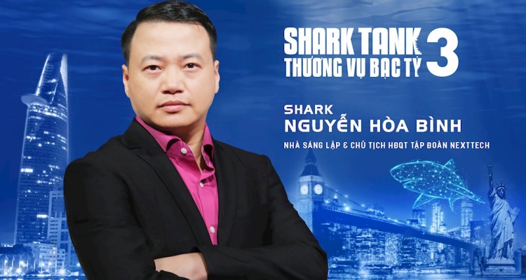 Shark Bình lần đầu tiên xuất hiện trong chương trình Shark Tank Việt Nam