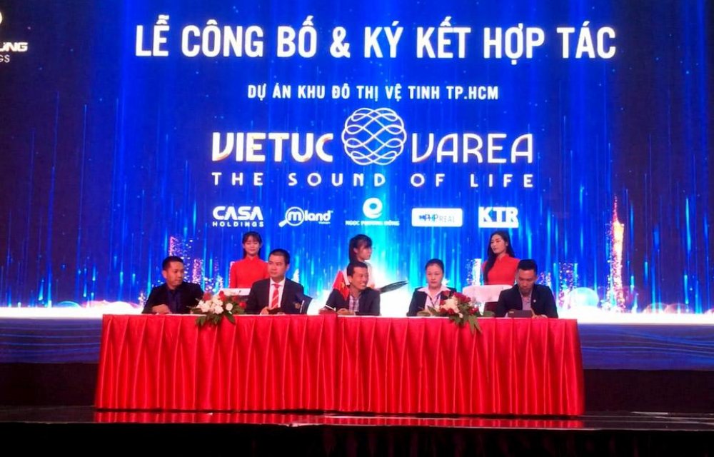 Công bố và ký hợp tác các Đại Lý (Sàn) F1 & F2 phân phối dự án VietUc Varea Long An