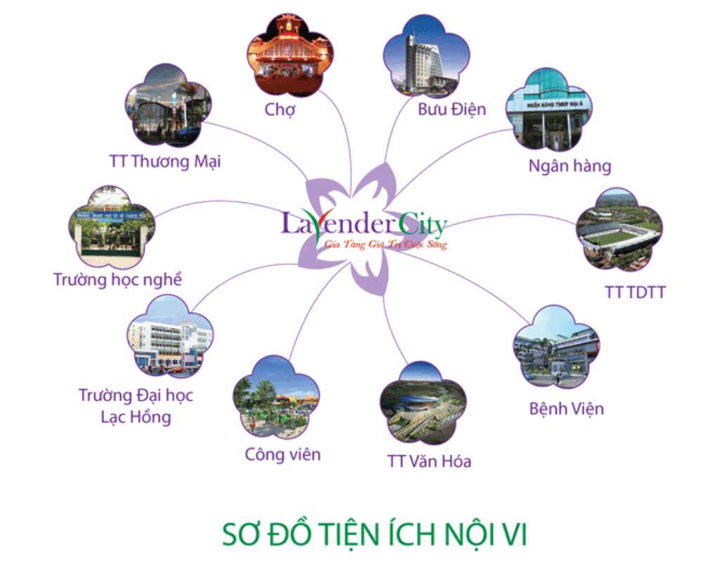 Tiện ích dự án Lavender City