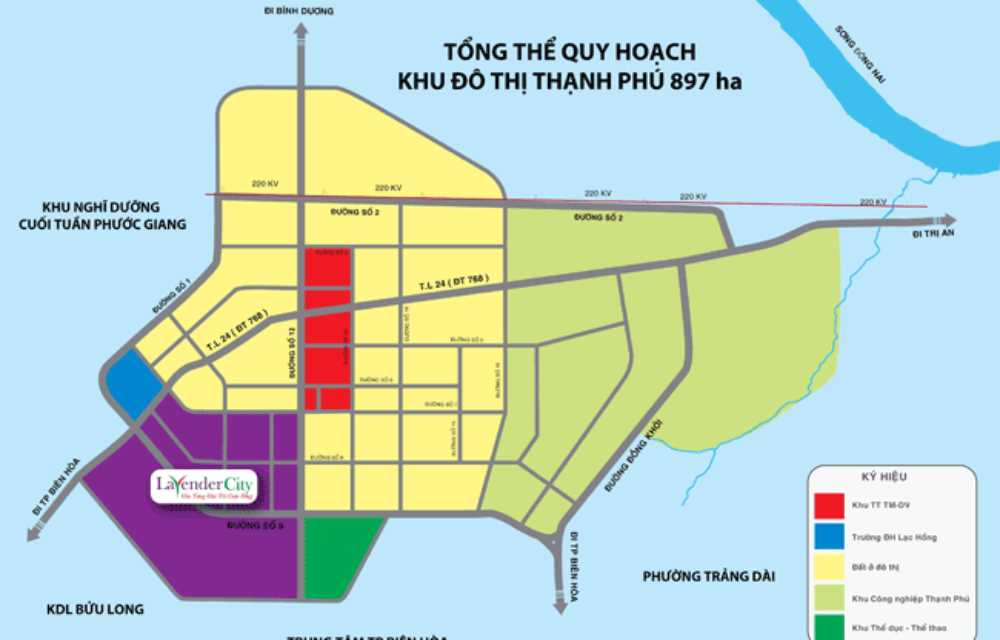 Ví trí chiến lược Lavender City