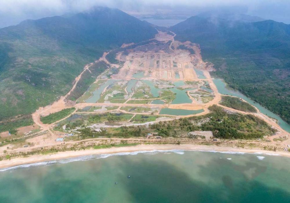 Hình ảnh thực tế dự án khu du lịch Hải Giang Merry Land Quy Nhơn