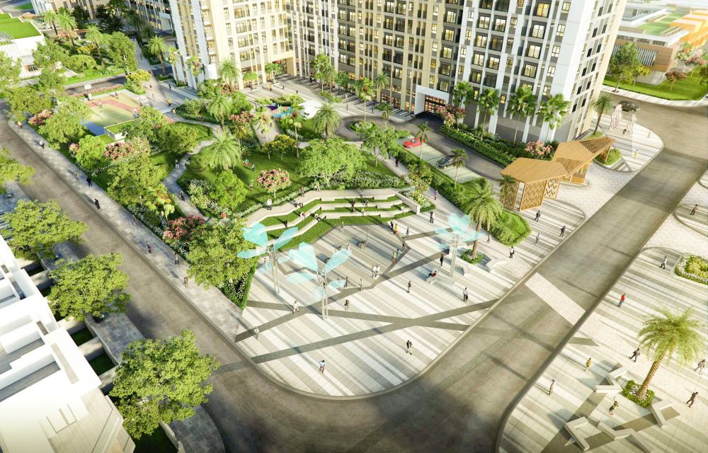 Công viên dự án chung cư Imperia Smart City Hà Nội