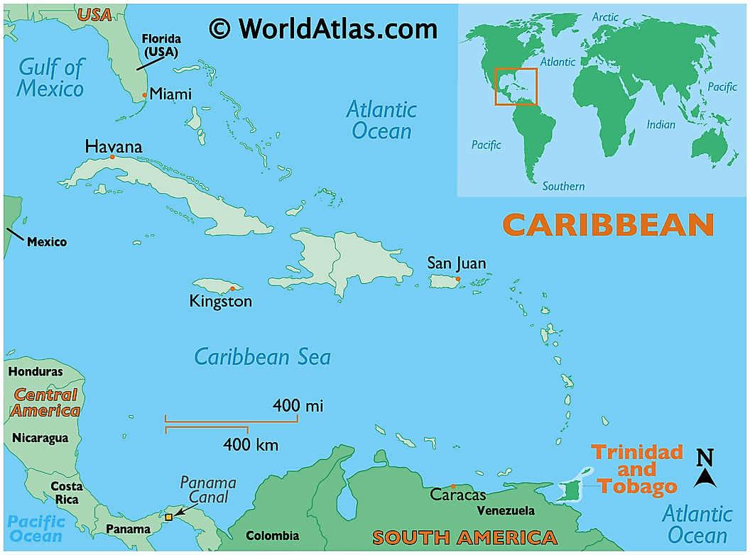 23090048 5 trinidad and tobago map