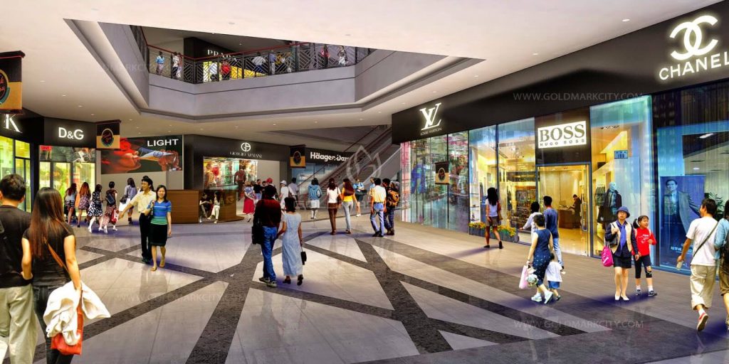 Khu trung tâm thương mại mua sắm