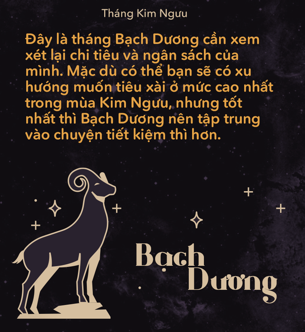 Tháng Kim Ngưu bắt đầu từ ngày 20/4 đến hết 20/05, vậy Bạch Dương phải làm gì?