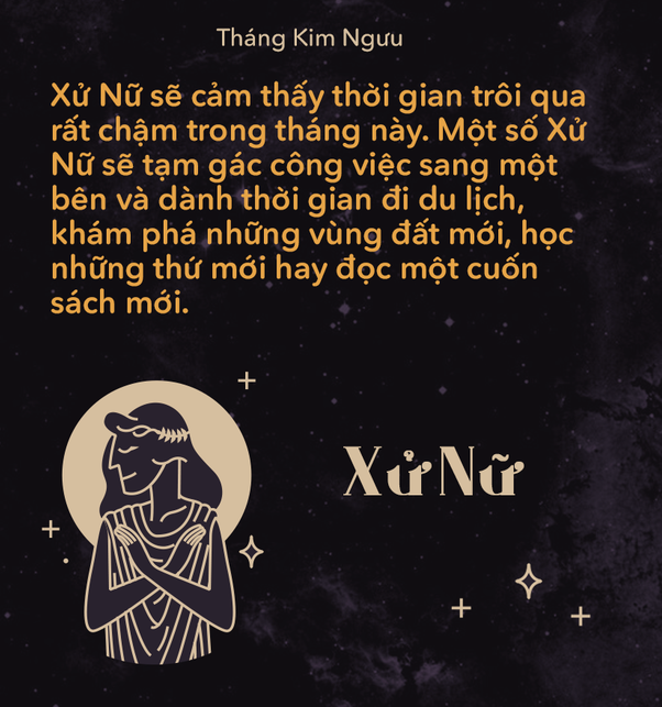 Tháng Kim Ngưu bắt đầu từ ngày 20/4 đến hết 20/05, dự đoán Xử Nữ sẽ như thế nào?