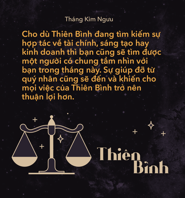 Tháng Kim Ngưu bắt đầu từ ngày 20/4 đến hết 20/05, dự đoán Thiên Bình sẽ như thế nào?