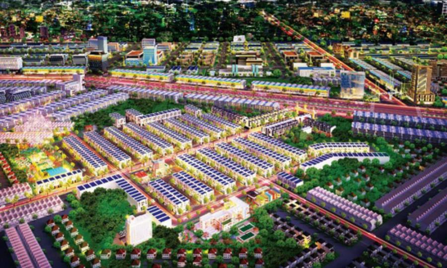 Phối cảnh tổng thế dự án Hana Garden Mall 