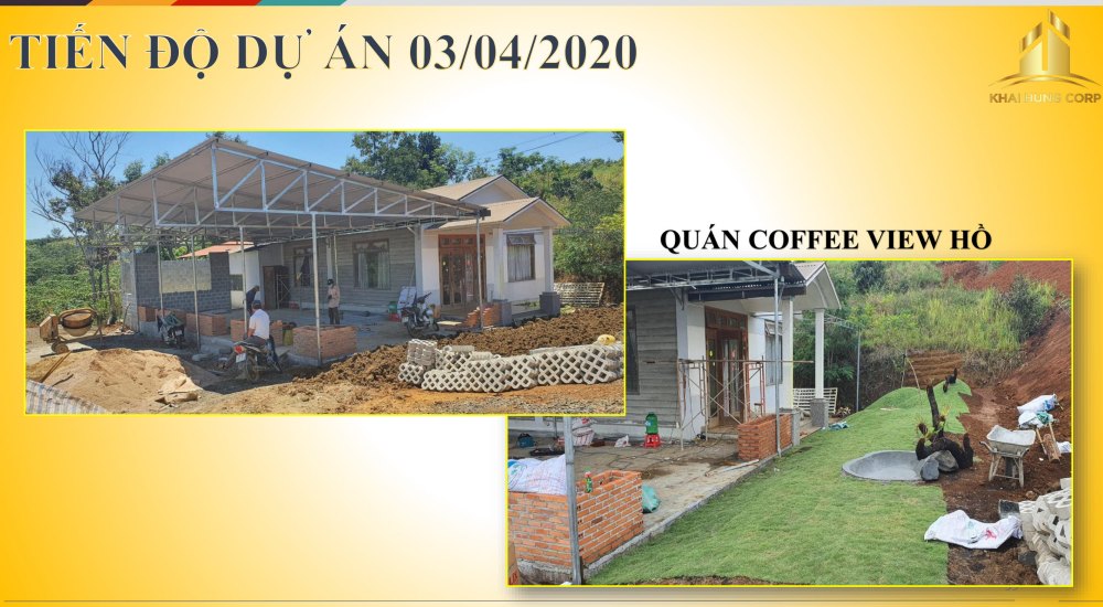 Tiến độ thi công dự án Bảo Lộc Sun Valley Lâm Đồng vào ngày 03/04/2020