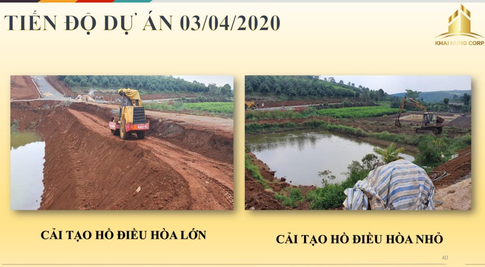Tiến độ thi công dự án Bảo Lộc Sun Valley Lâm Đồng vào ngày 03/04/2020