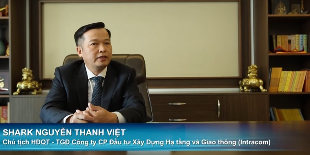 Shark Việt Chủ tịch Hội đồng quản trị, Tổng giám đốc Intracom Việt Nam