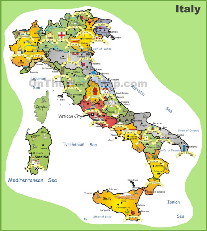 Bản đồ nước cộng hòa Ý (Italia) khổ lớn phóng to năm 2023 – Invert.vn