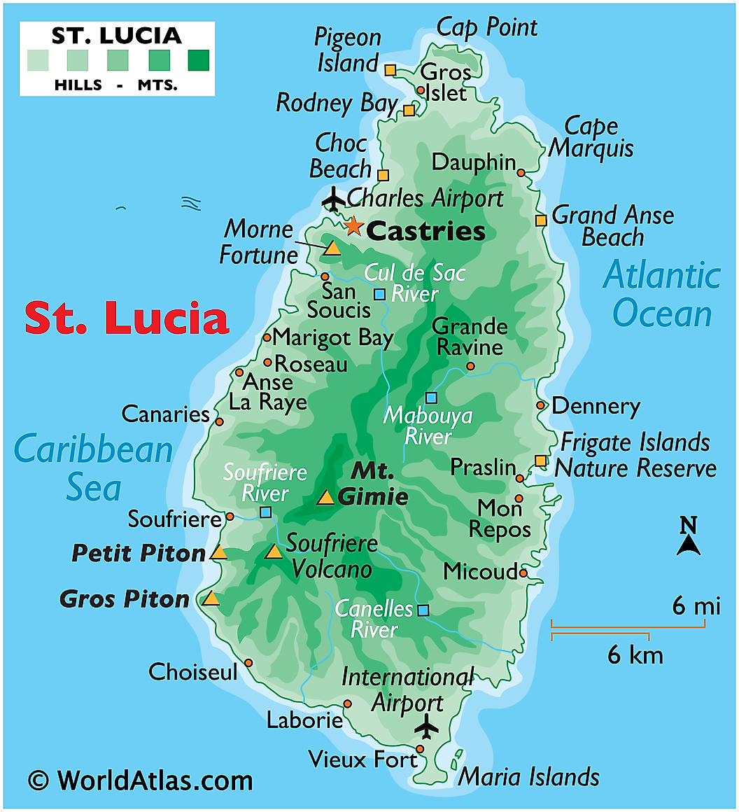 24102431 1 saint lucia map